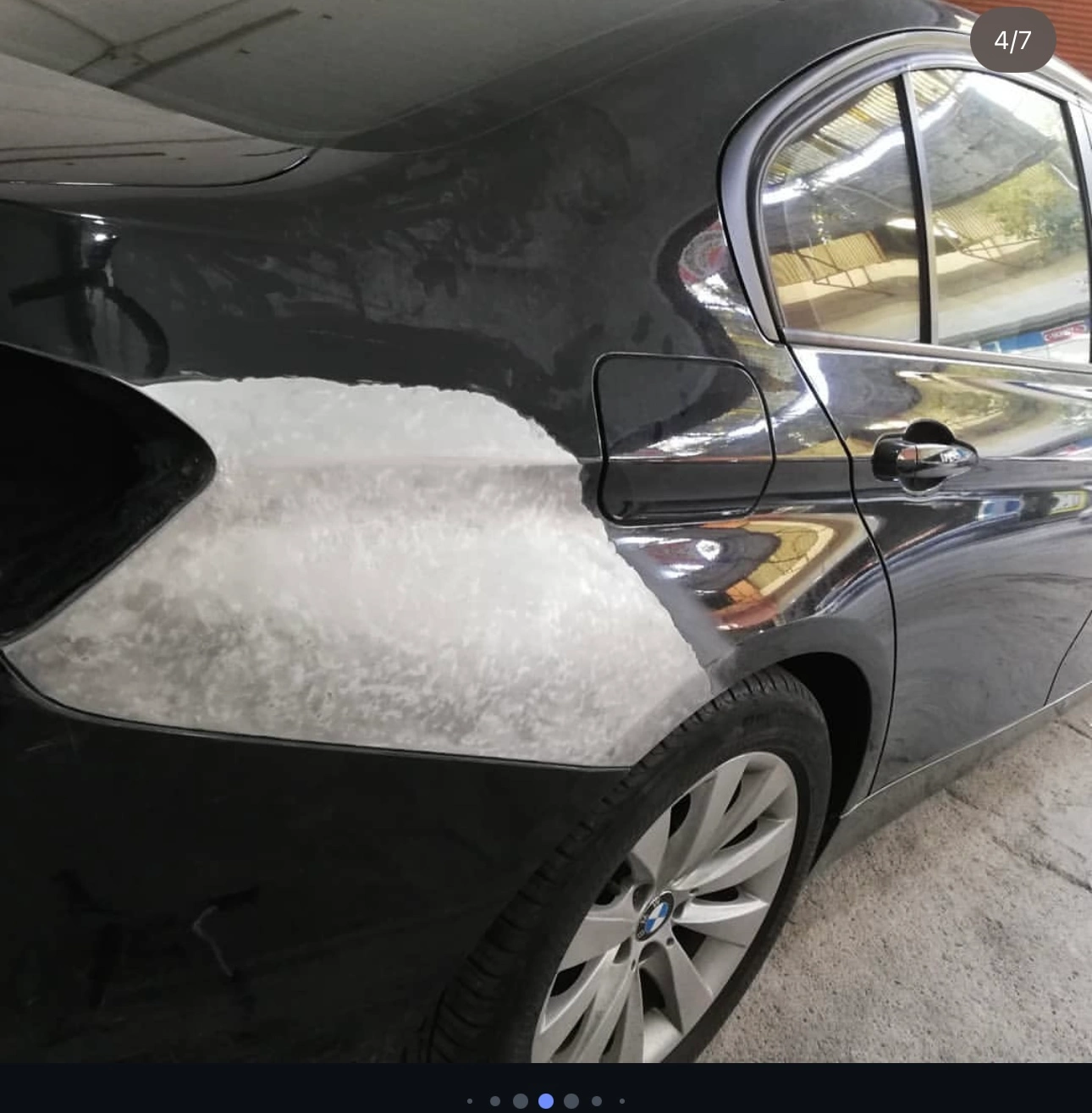 Kaporta düzeltme işlemi